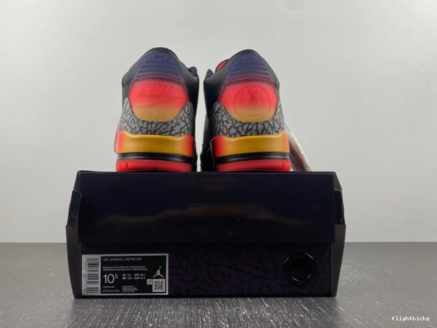 Rio Balvin Air J FN0344-001 x Jordan 3 0910